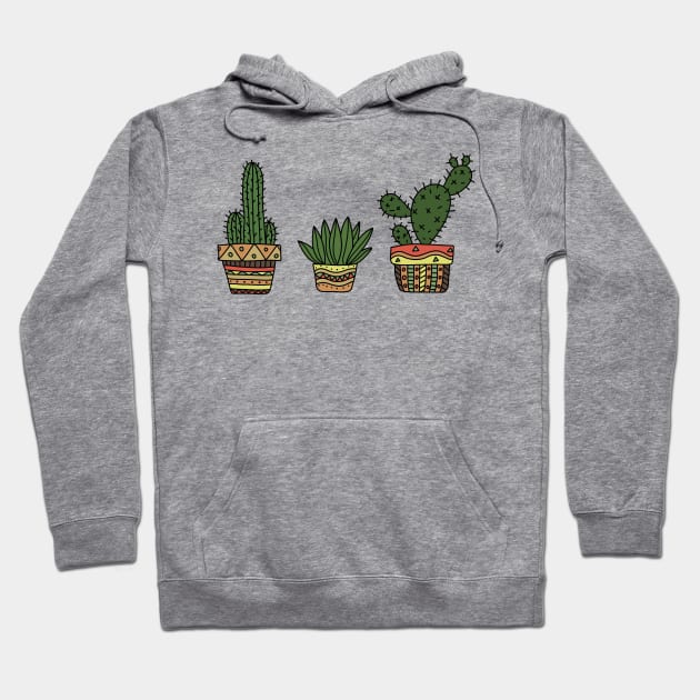 Cactus Hoodie by valentinahramov